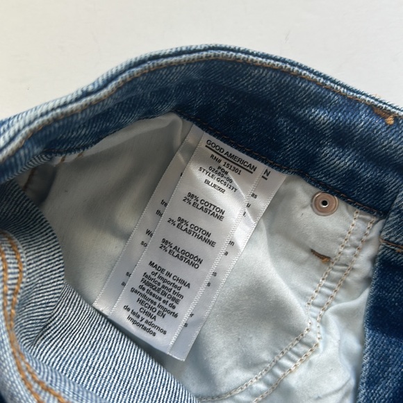 Good American Jeans Good Curve size 4/27 medium wash denim - Picture 9 of 9